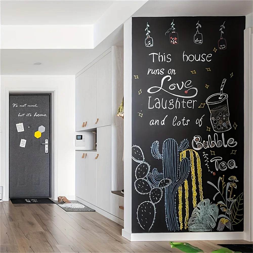 Durable Chalkboard Wall Sticker Removable PVC Kids Rooms - ToylandEU