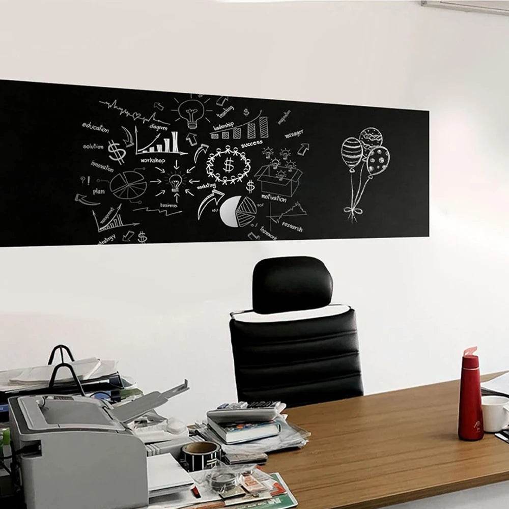 Durable Chalkboard Wall Sticker Removable PVC Kids Rooms - ToylandEU