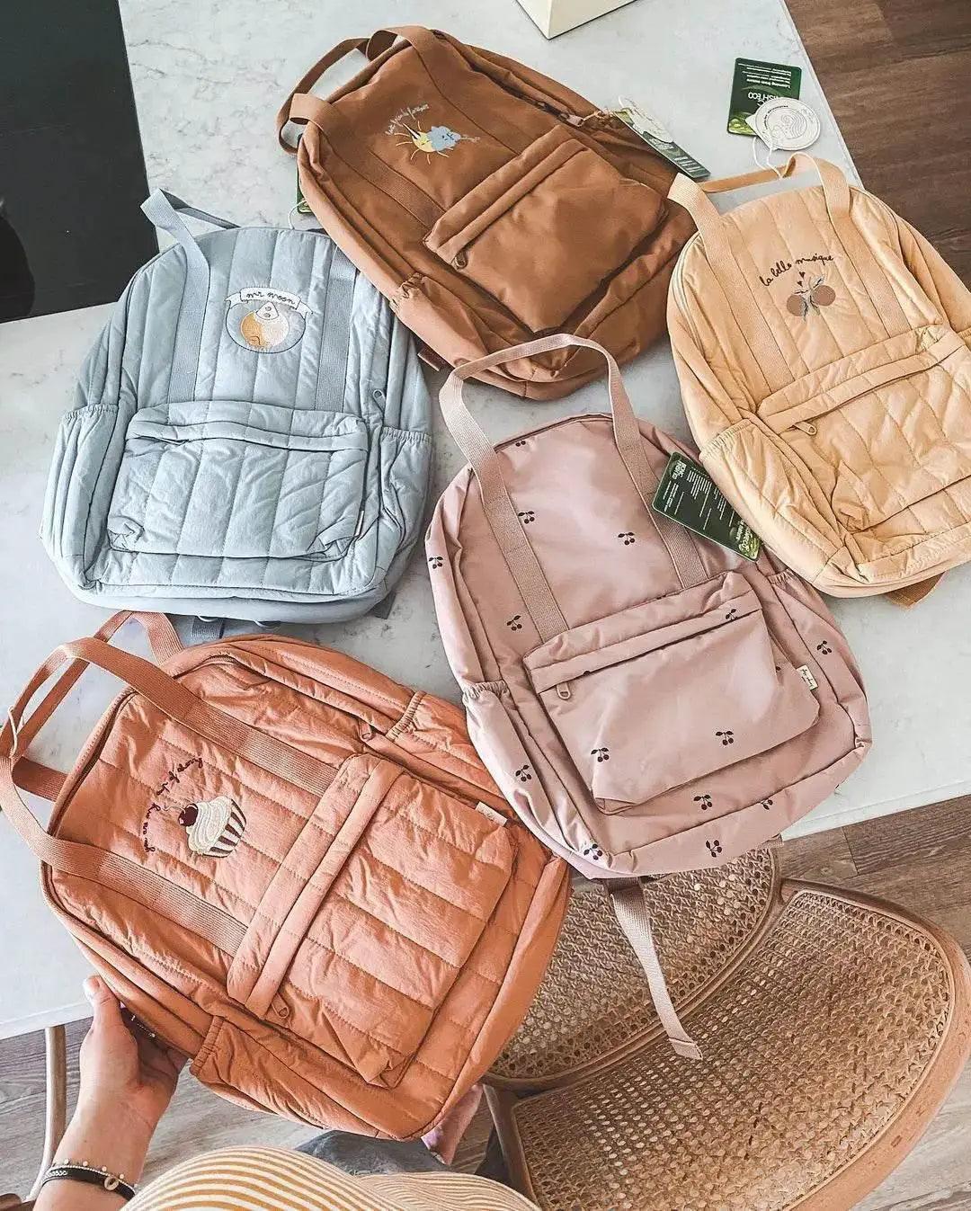  Durable Cotton Kids Backpack Zipper Toyland EU -  ToylandEU™