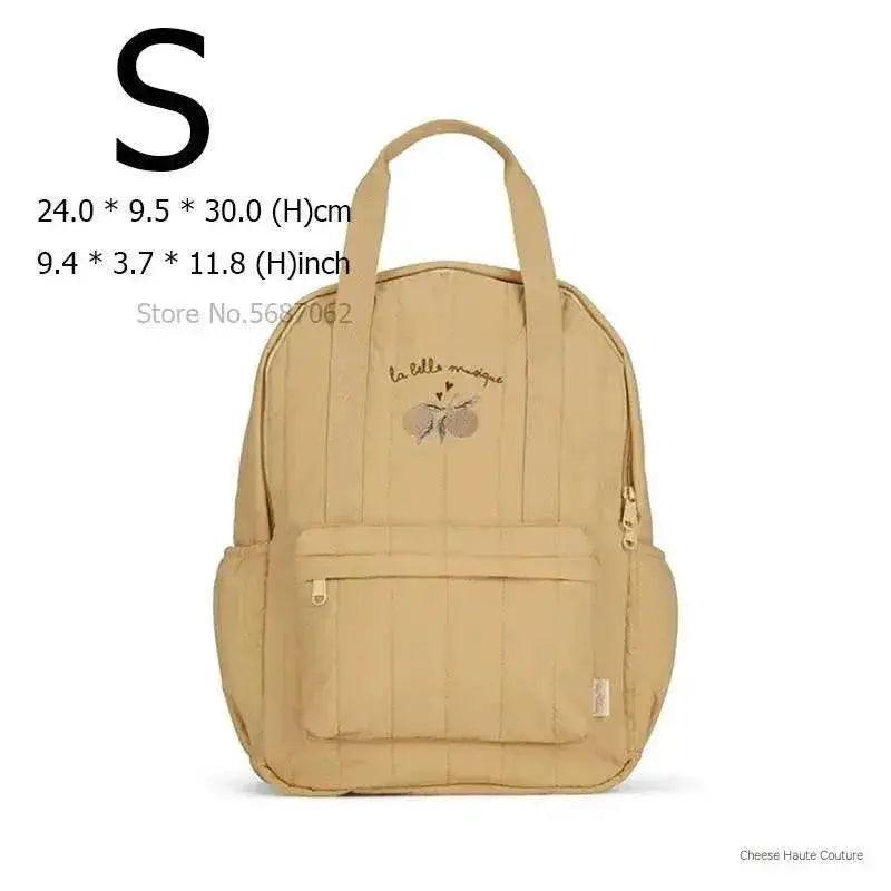 Durable Cotton Kids Backpack Zipper Toyland EU -  ToylandEU™