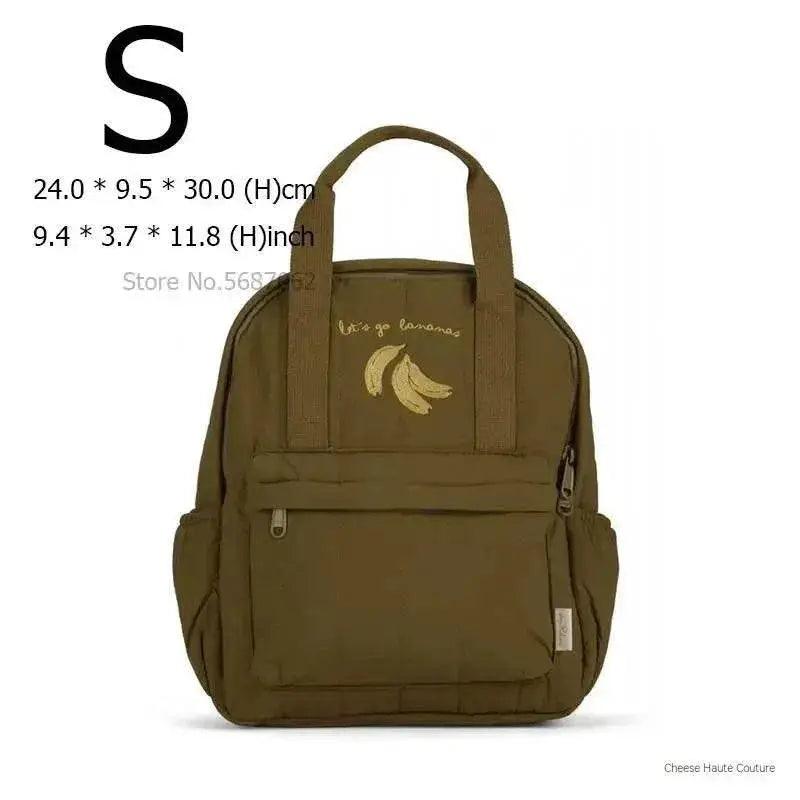  Durable Cotton Kids Backpack Zipper Toyland EU -  ToylandEU™