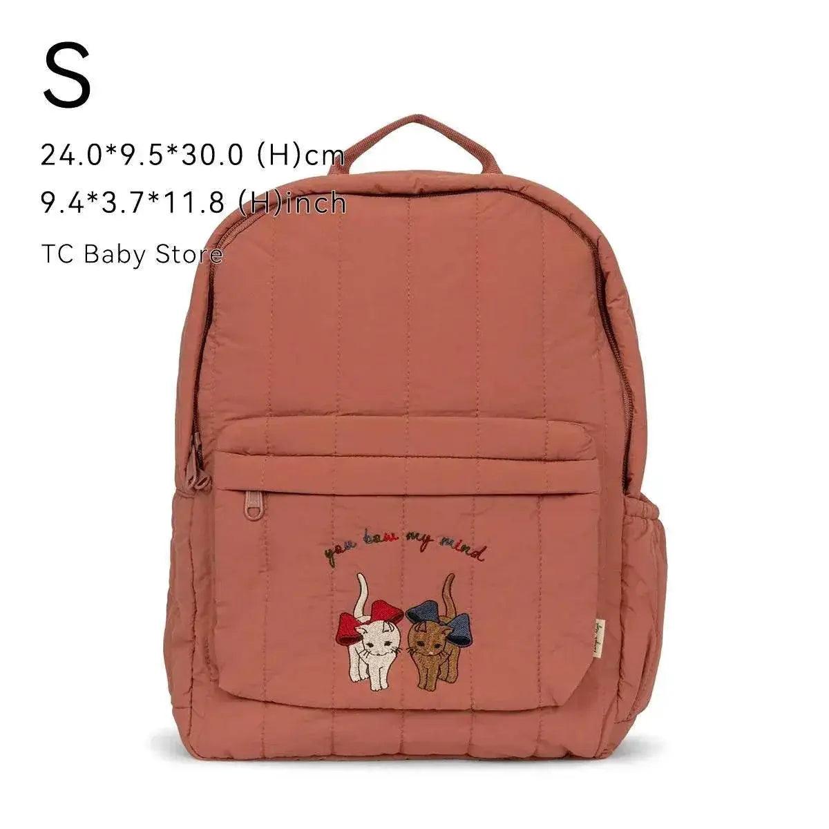 Durable Cotton Kids Backpack Zipper Toyland EU -  ToylandEU™
