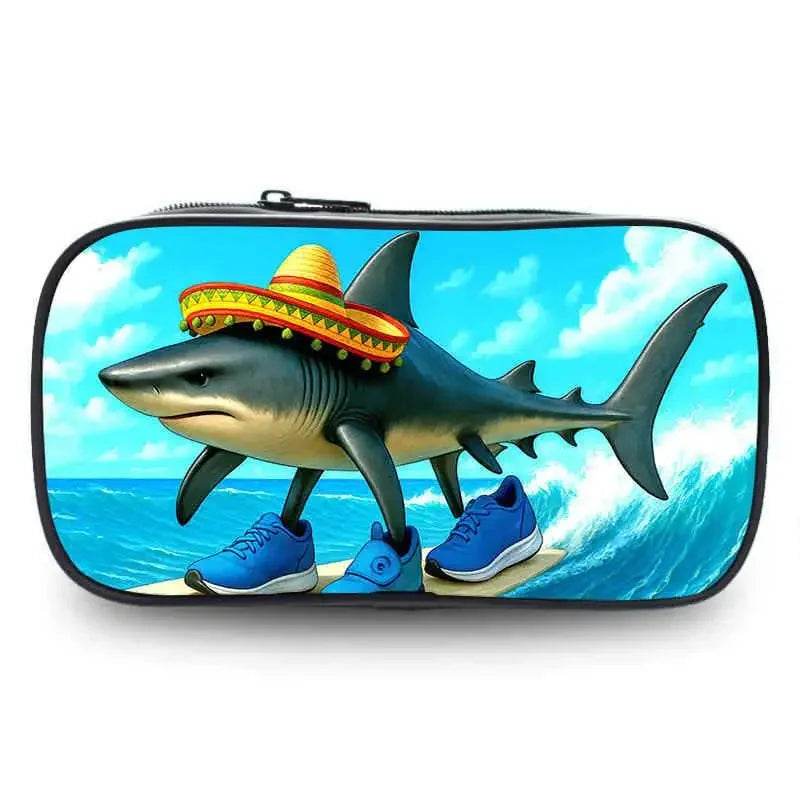 Durable Cotton Pencil Case Three Layer Large Capacity Kids - ToylandEU