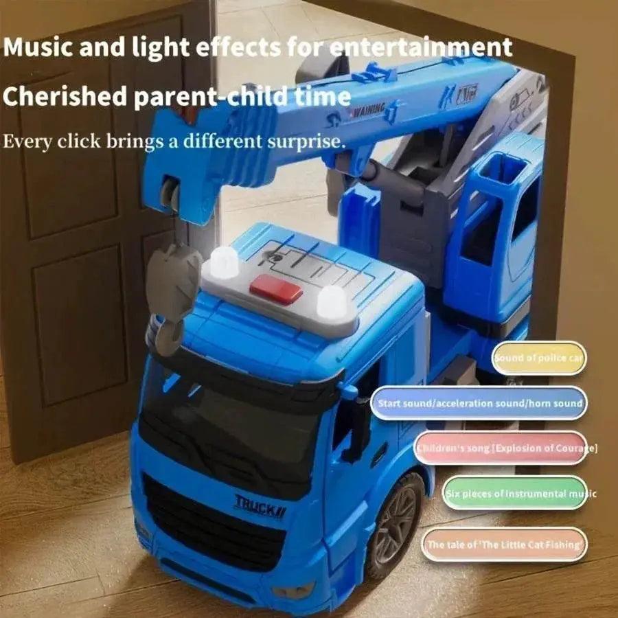  Durable Crane Truck Toy With Lights Toyland EU -  ToylandEU™