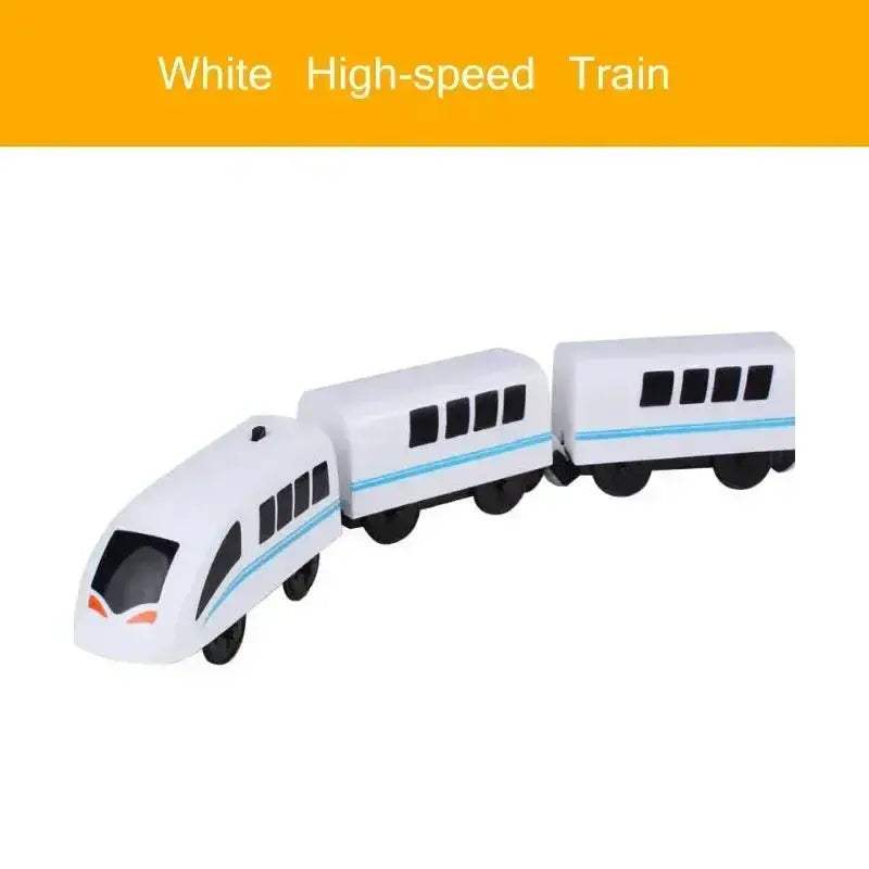 Durable Diecast Locomotive Train Set For Wooden Tracks - ToylandEU