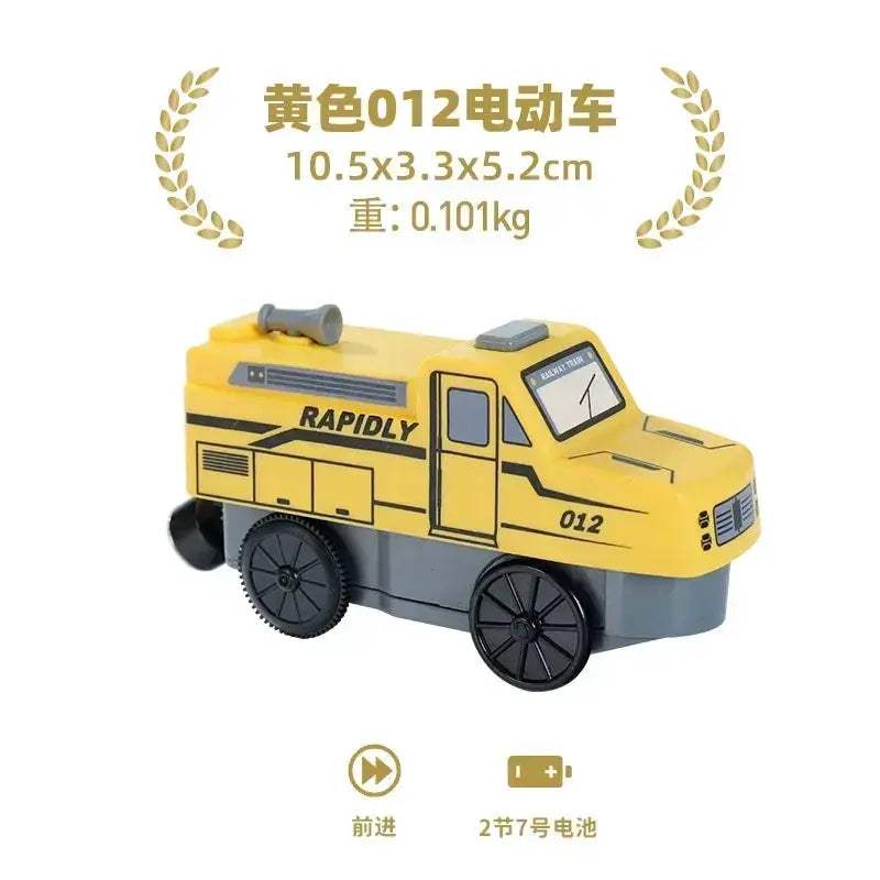 Durable Diecast Locomotive Train Set For Wooden Tracks - ToylandEU
