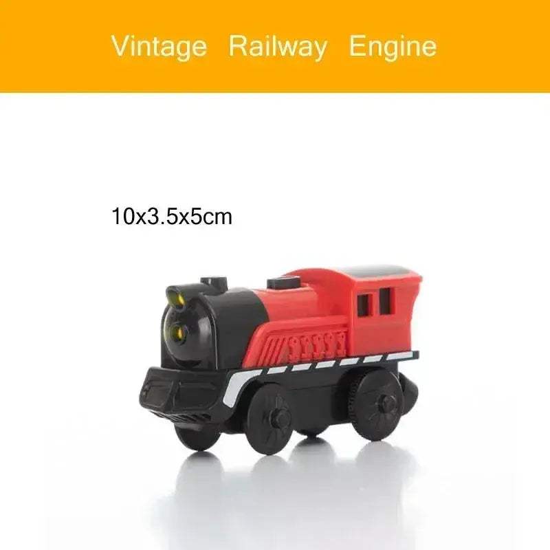 Durable Diecast Locomotive Train Set For Wooden Tracks - ToylandEU