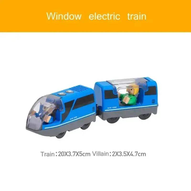 Durable Diecast Locomotive Train Set For Wooden Tracks - ToylandEU