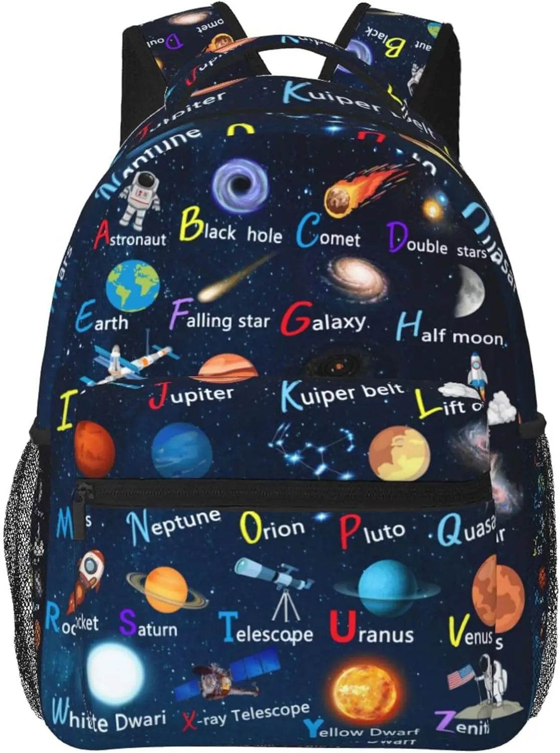 Durable Dinosaur Alphabet School Backpack Adjustable Kids - ToylandEU