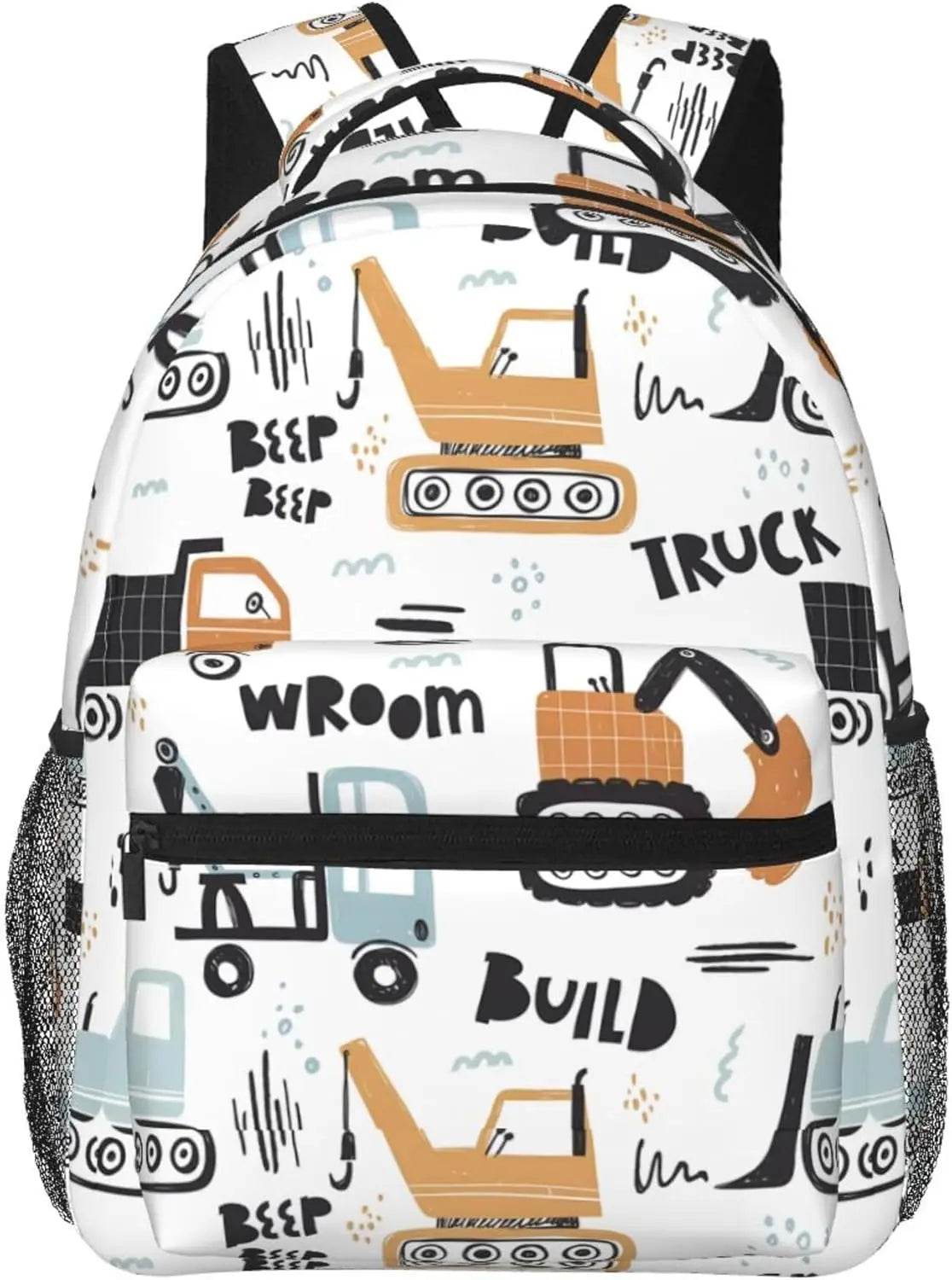 Durable Dinosaur Alphabet School Backpack Adjustable Kids - ToylandEU