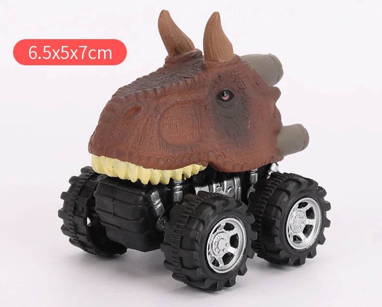 Durable Dinosaur Toys Pull Back Cars For Kids And Toddlers - ToylandEU