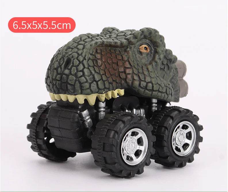 Durable Dinosaur Toys Pull Back Cars For Kids And Toddlers - ToylandEU
