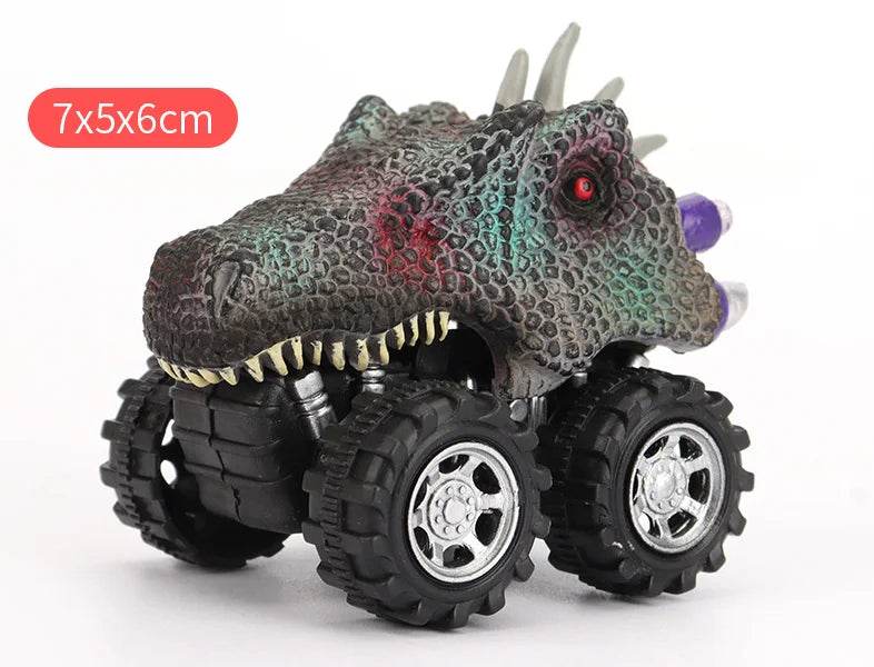 Durable Dinosaur Toys Pull Back Cars For Kids And Toddlers - ToylandEU