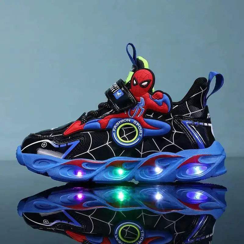 Durable Disney Boys Sneakers with LED Lights for Active Children Size 25-35 - ToylandEU
