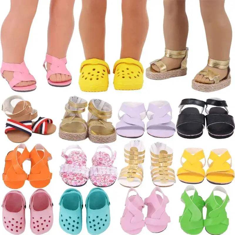Durable Doll Shoes For 18 Inch American Girl Dolls - ToylandEU