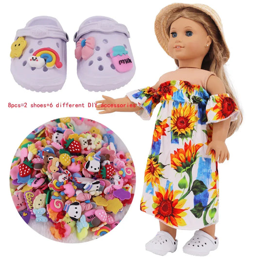 Durable Doll Shoes For 18 Inch American Girl Dolls - ToylandEU