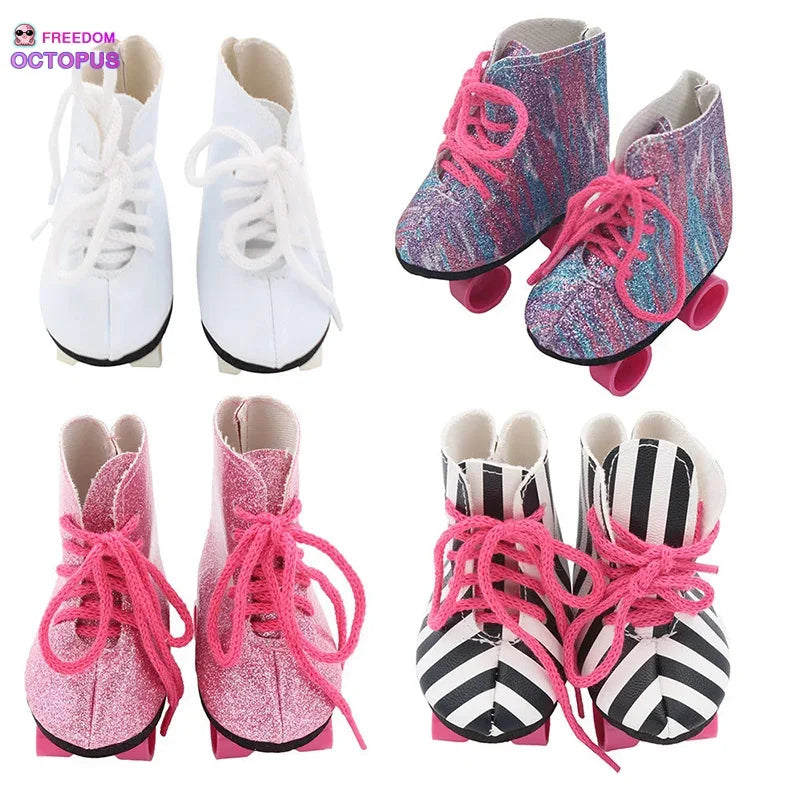 Durable Doll Shoes For 18 Inch Dolls And 43Cm Boots - ToylandEU
