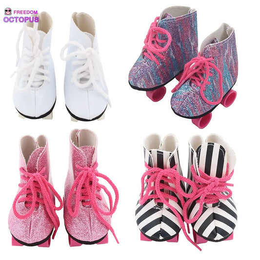Durable Doll Shoes For 18 Inch Dolls And 43Cm Boots - ToylandEU