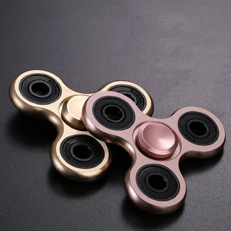 Durable Fidget Spinner Alloy Metal Construction With Smooth Spin For Kids And Adults - ToylandEU