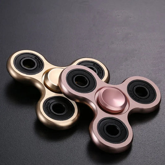Durable Fidget Spinner Alloy Metal Construction With Smooth Spin For Kids And Adults - ToylandEU