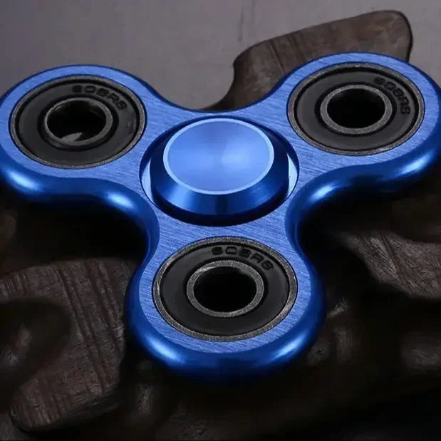 Durable Fidget Spinner Alloy Metal Construction With Smooth Spin For Kids And Adults - ToylandEU
