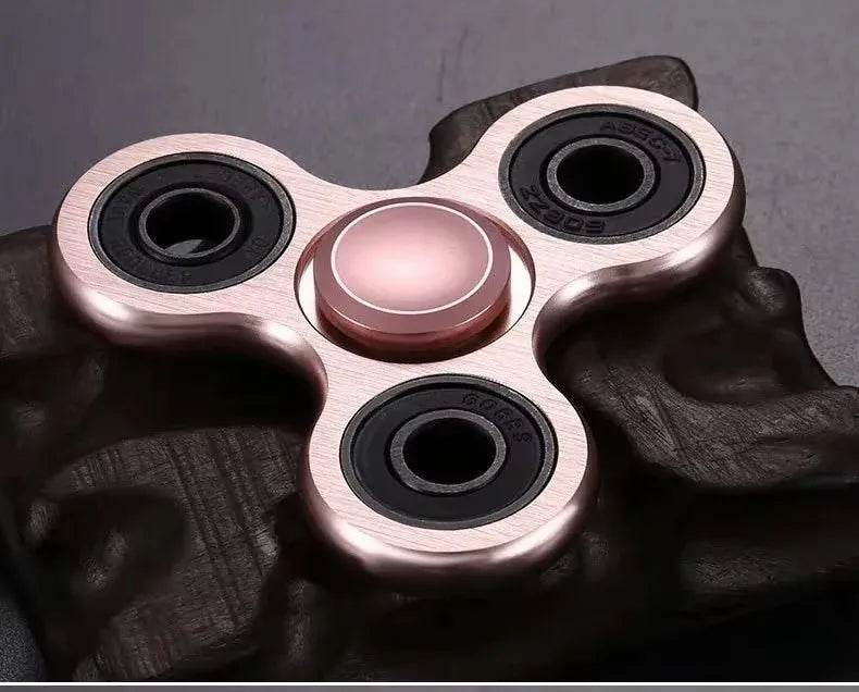 Durable Fidget Spinner Alloy Metal Construction With Smooth Spin For Kids And Adults - ToylandEU