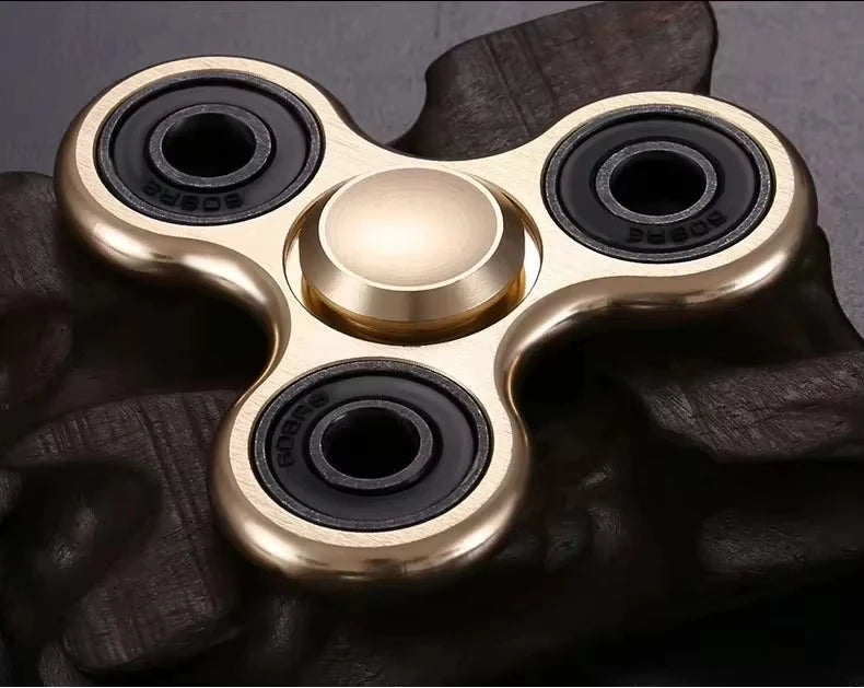 Durable Fidget Spinner Alloy Metal Construction With Smooth Spin For Kids And Adults - ToylandEU