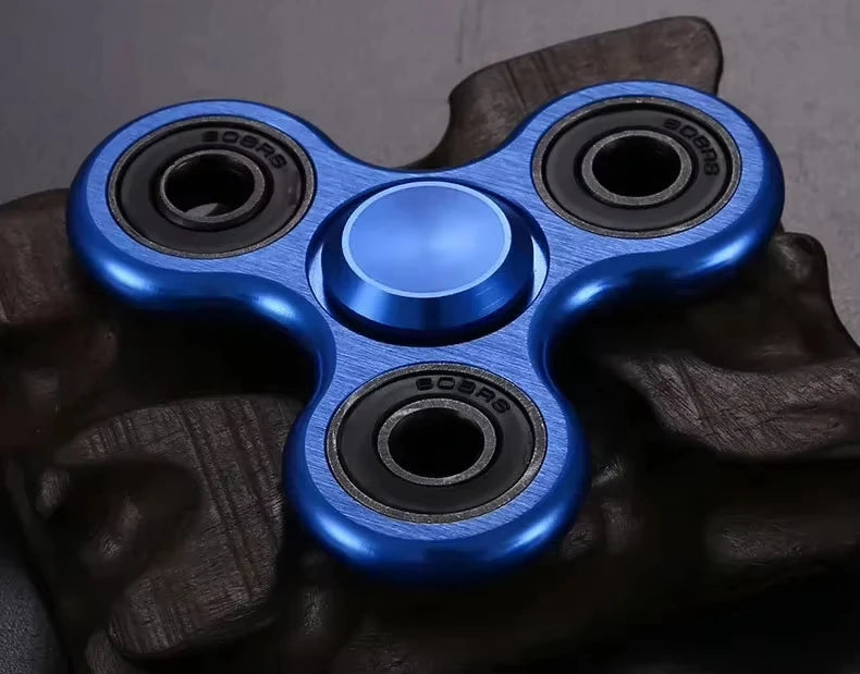 Durable Fidget Spinner Alloy Metal Construction With Smooth Spin For Kids And Adults - ToylandEU