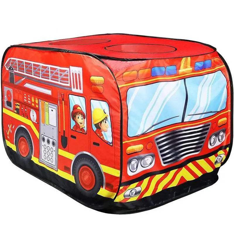  Durable Fire Truck Theme Foldable Play Tent Toyland EU -  ToylandEU™