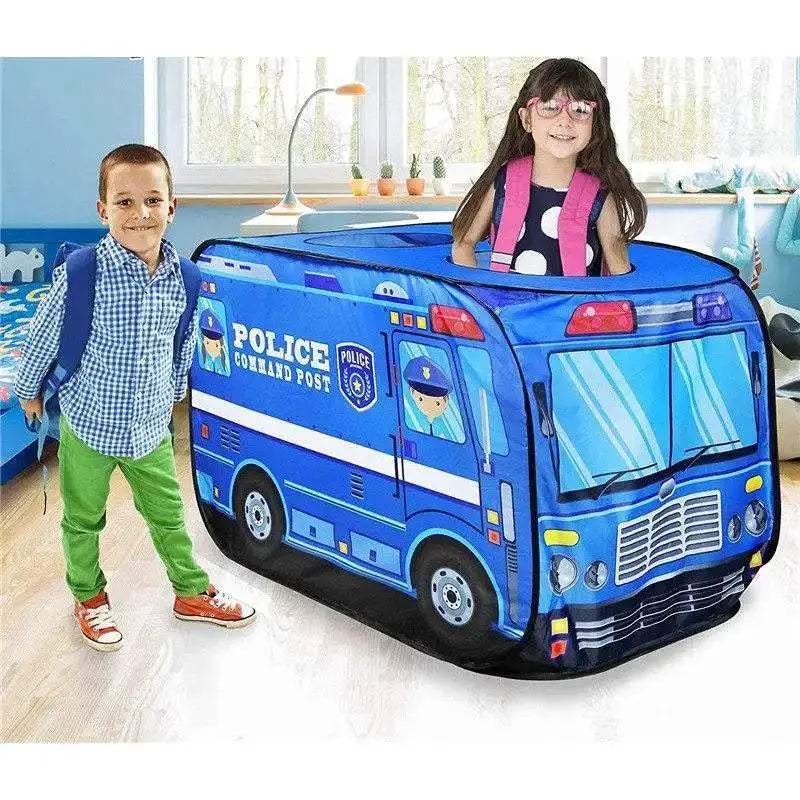  Durable Fire Truck Theme Foldable Play Tent Toyland EU -  ToylandEU™
