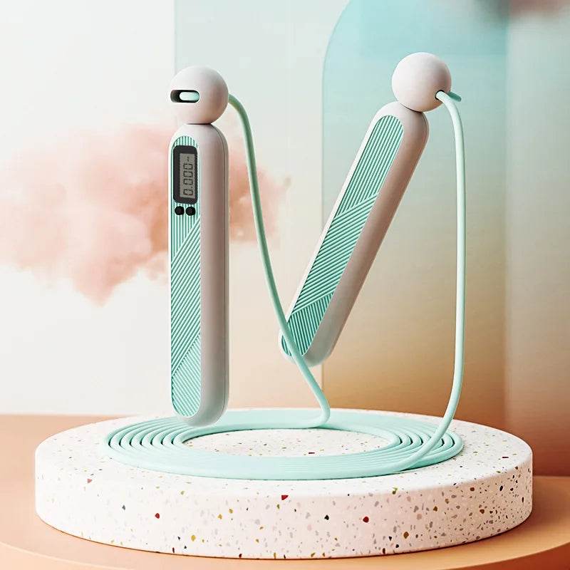 Durable Fitness Jump Rope with Counting Mechanism for Home Cardio Training - ToylandEU