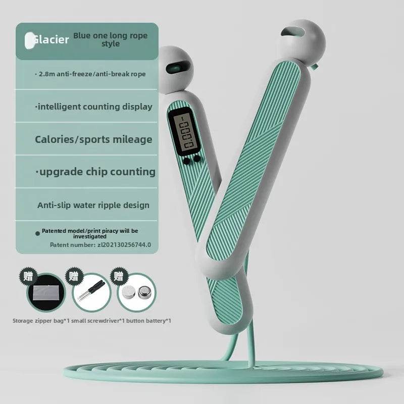 Durable Fitness Jump Rope with Counting Mechanism for Home Cardio Training - ToylandEU