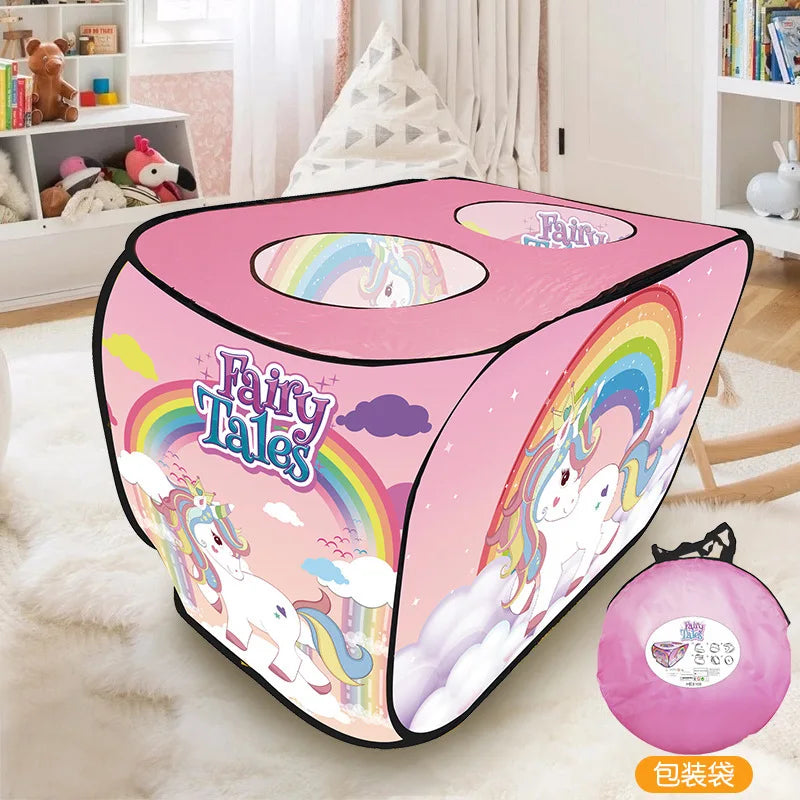 Durable Foldable Kids Play Tent Car Themed Ocean Ball Pool For Ages 3 To 6 Indoor Outdoor Use - ToylandEU