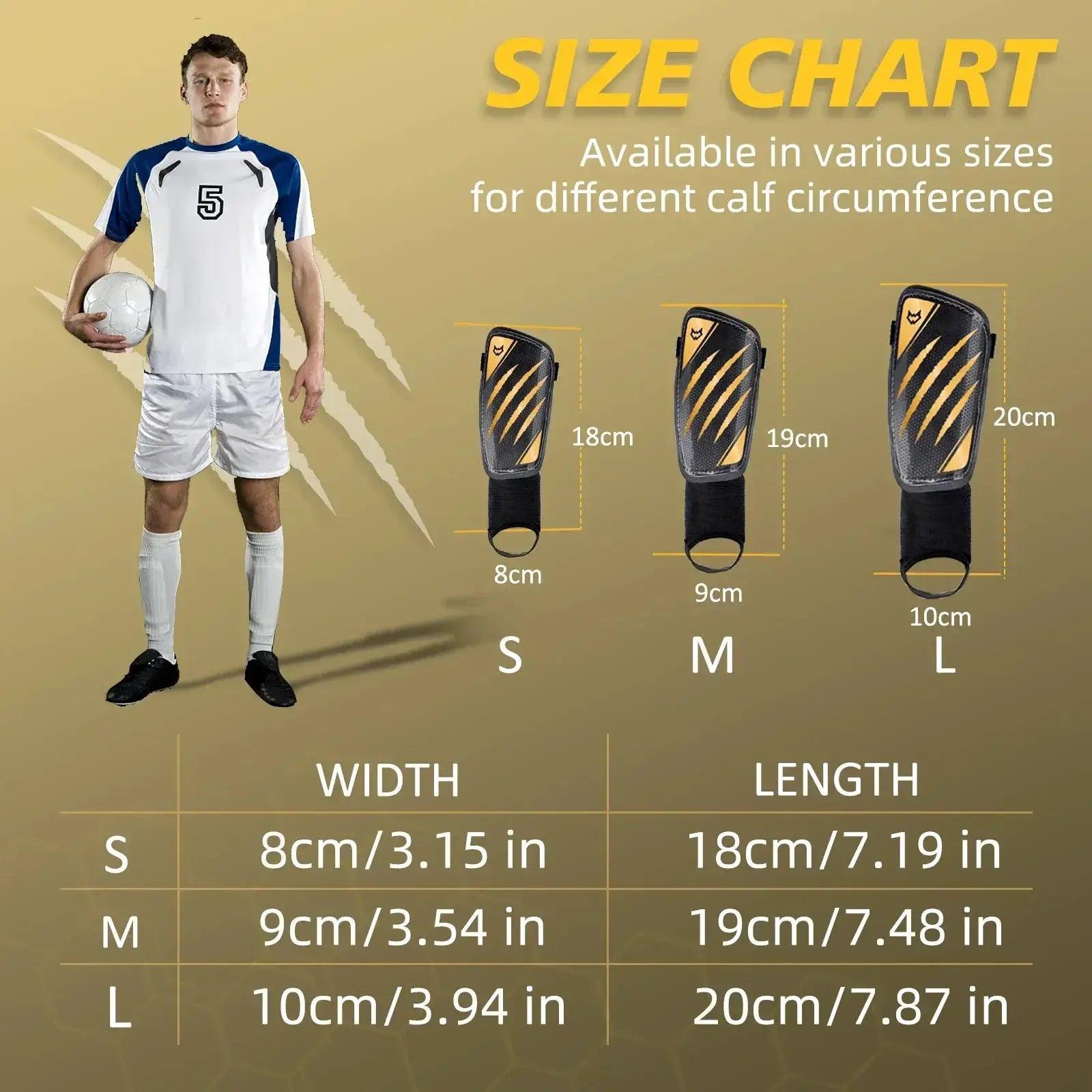  Durable Football Shin Guards Double Straps Toyland EU -  ToylandEU™