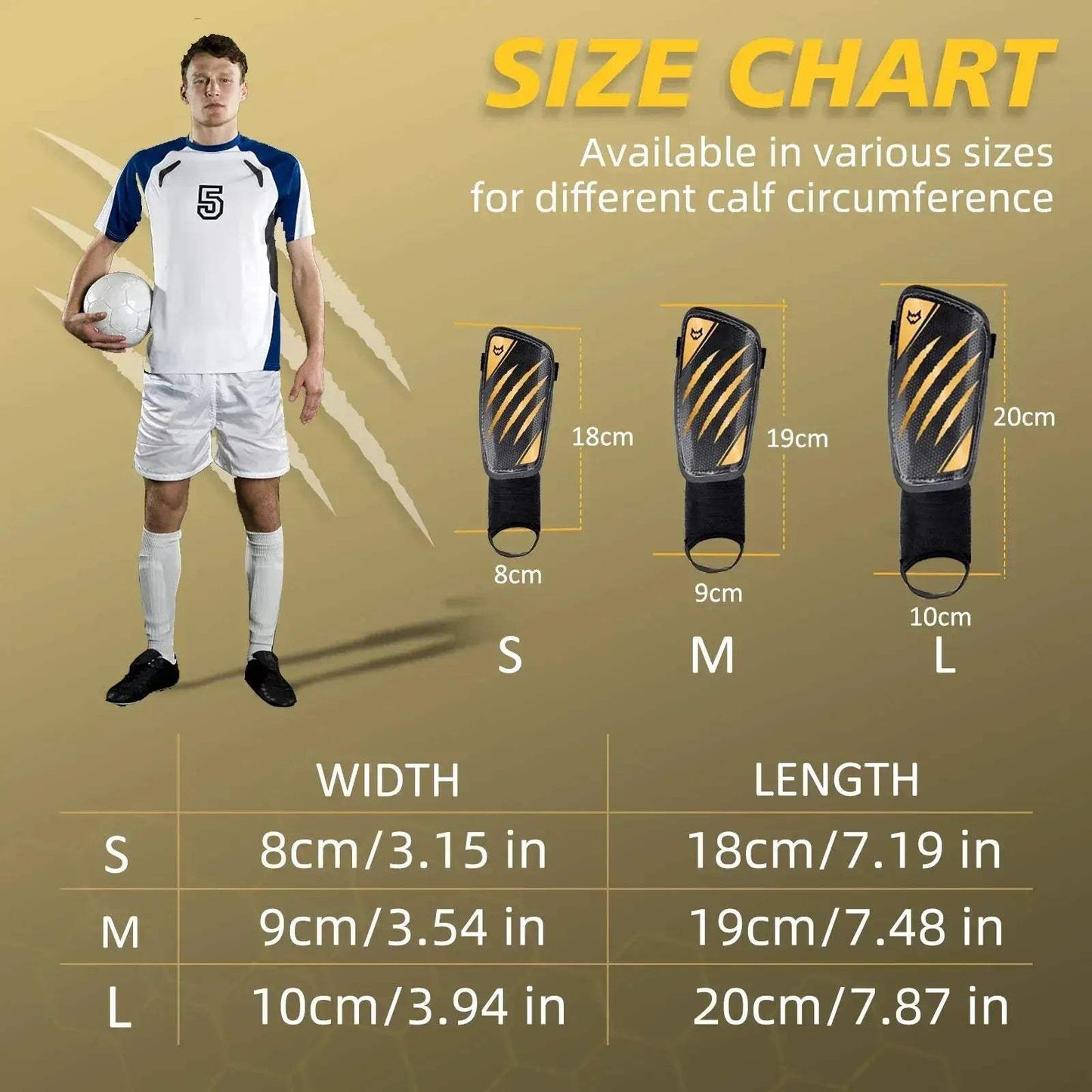  Durable Football Shin Guards Double Straps Toyland EU -  ToylandEU™