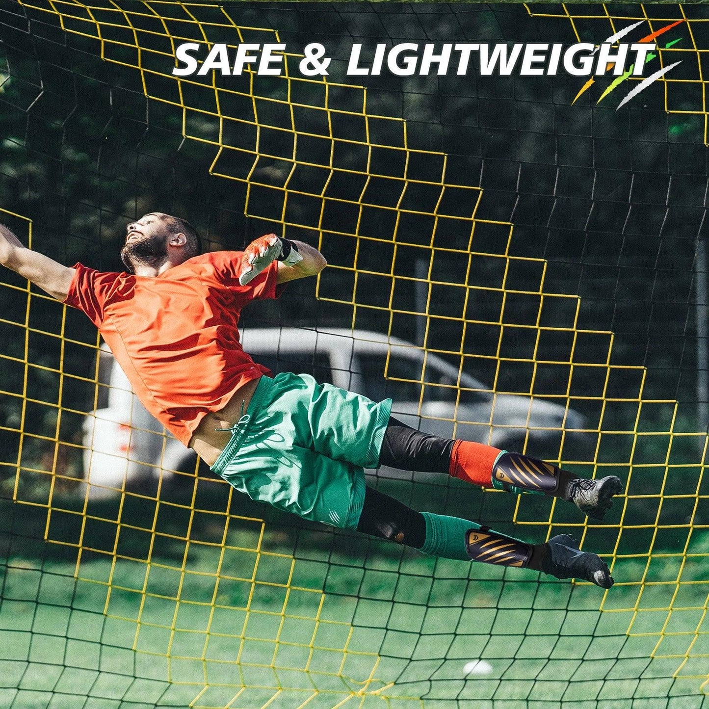 Durable Football Shin Guards For Kids With Double Straps - ToylandEU