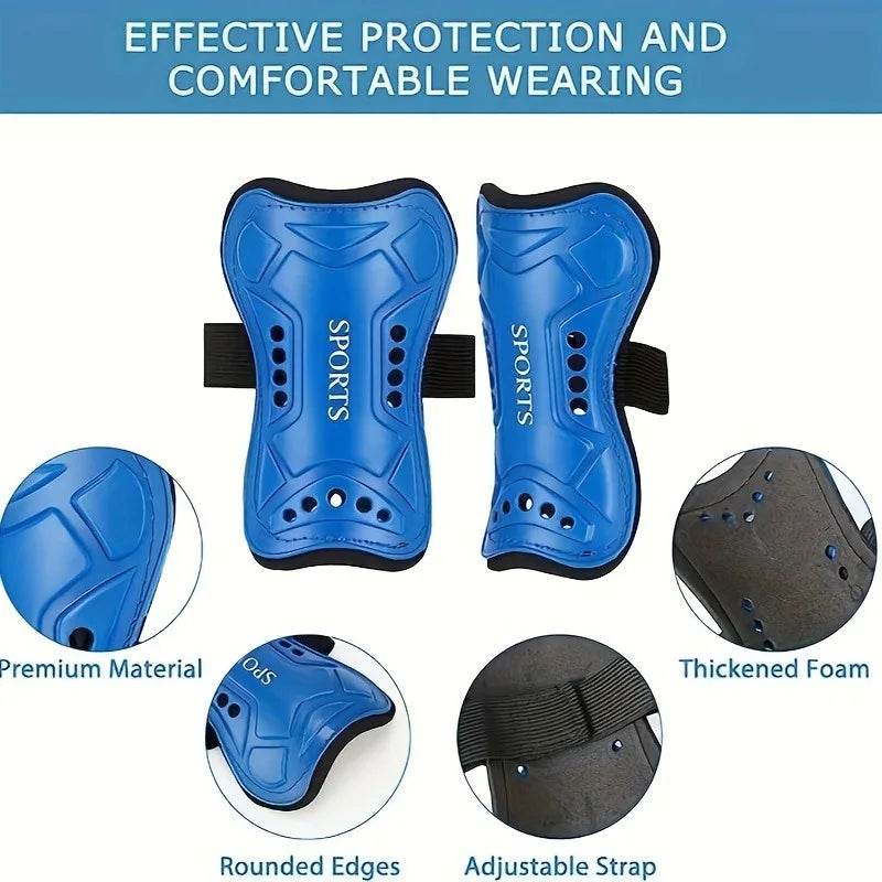 Durable Football Shin Pads Crashproof Tibia Safety For Kids - ToylandEU