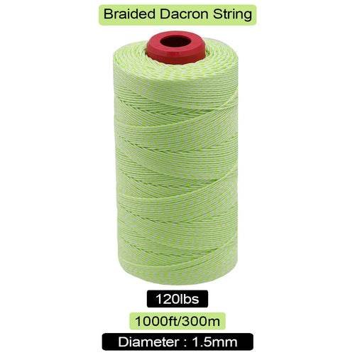 Durable High-Strength Dacron Kite String - 9KM Braided Line Options - ToylandEU