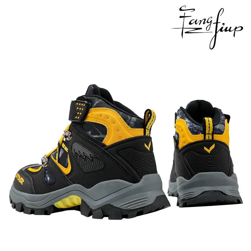 Durable Hiking Boots For Kids With Steel Buckle Winter - ToylandEU