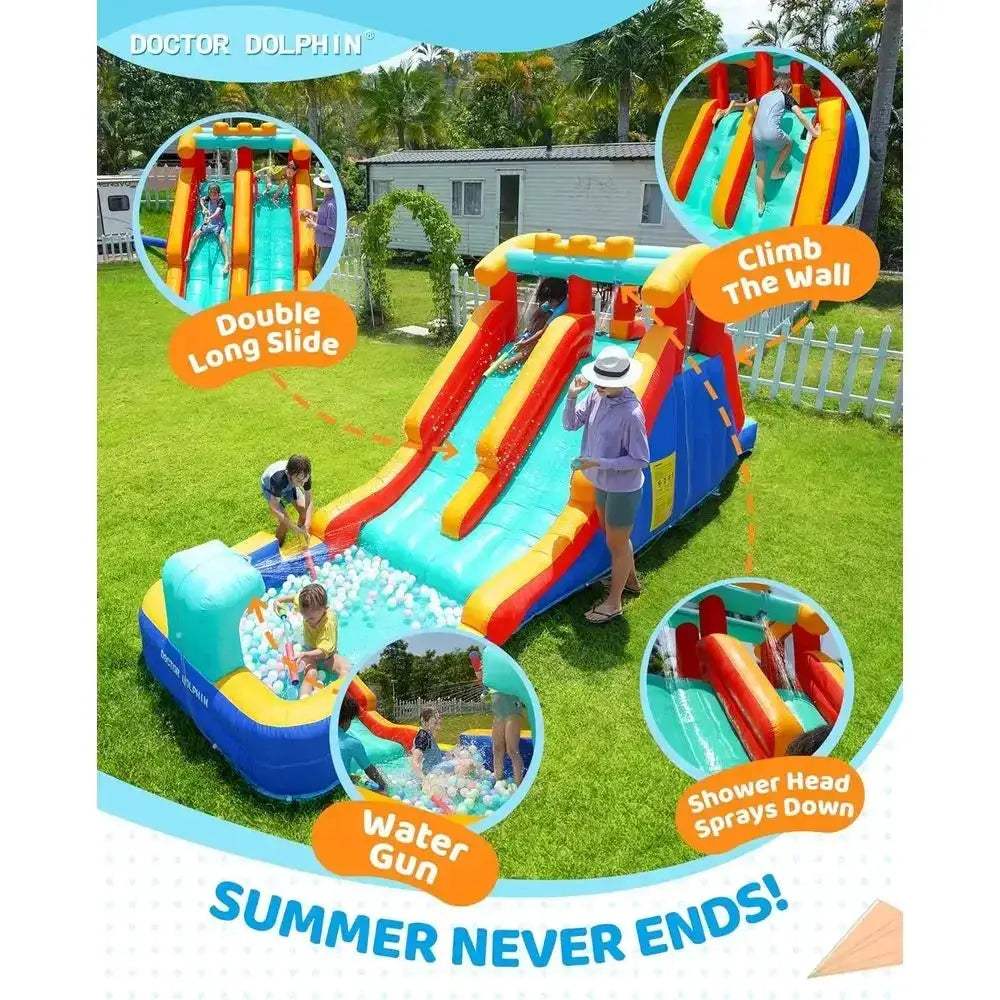 Durable Iatable Water Slide and Bounce House for Kids - ToylandEU