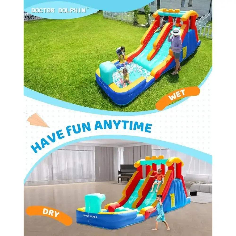 Durable Iatable Water Slide and Bounce House for Kids - ToylandEU