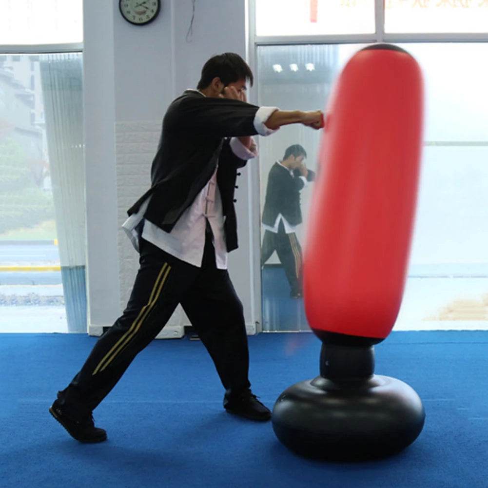 Durable Inflatable Boxing Bag Standing Sandbag For Home Gym - ToylandEU
