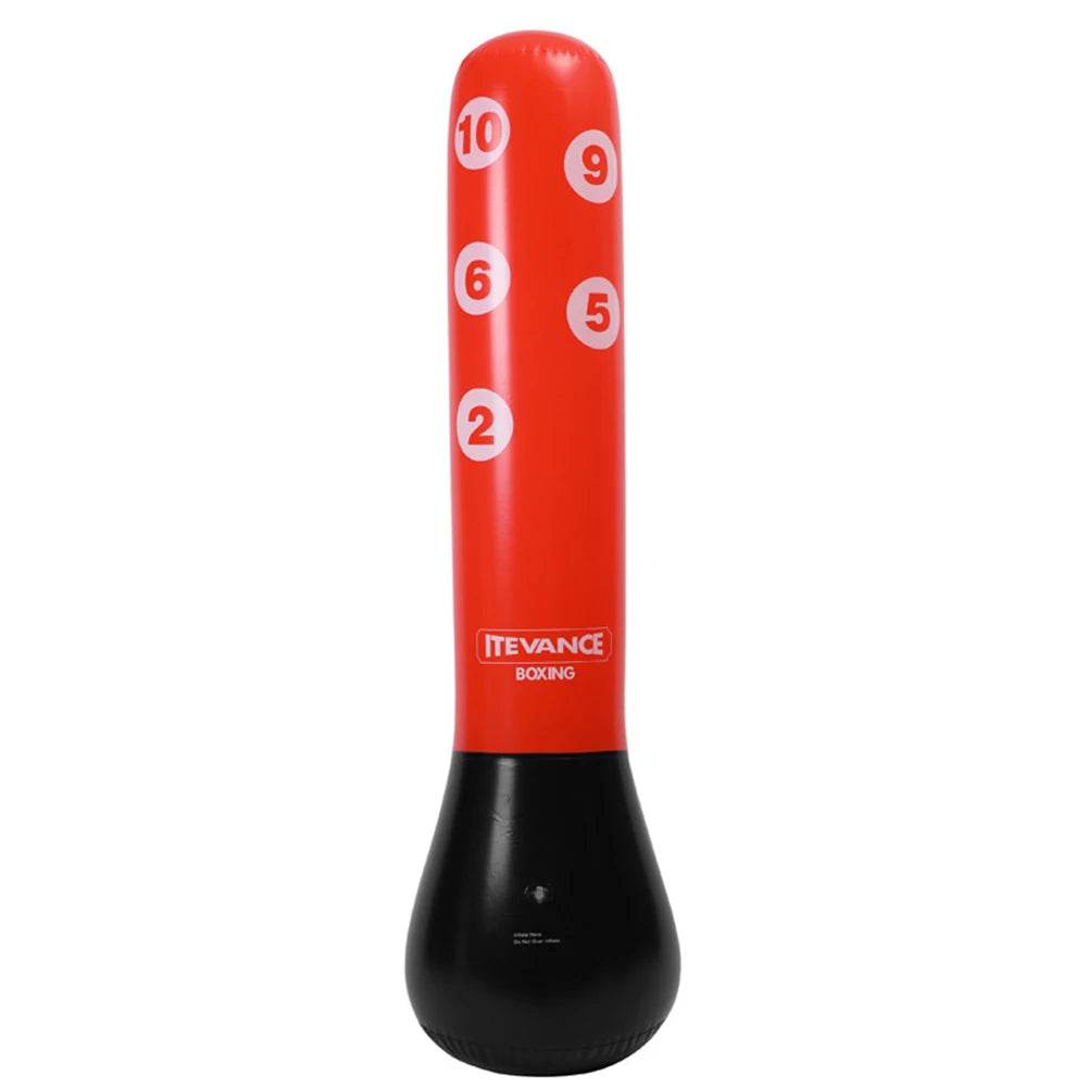 Durable Inflatable Boxing Bag Standing Sandbag For Home Gym - ToylandEU