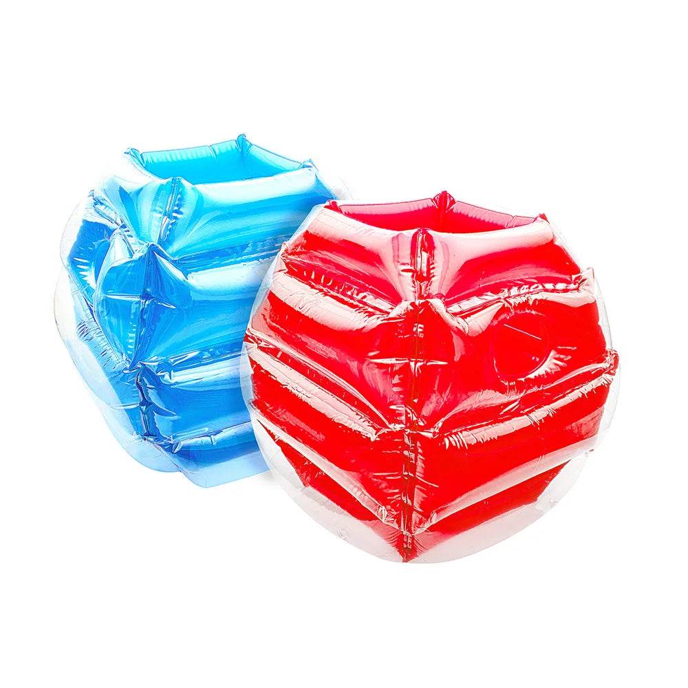 Durable Inflatable Bumper Balls 2 Pack Red and Blue for Kids - ToylandEU