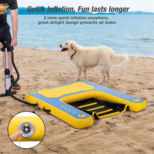  Inflatable Floating Dock Mattress For Boats Durable PVC -  ToylandEU™