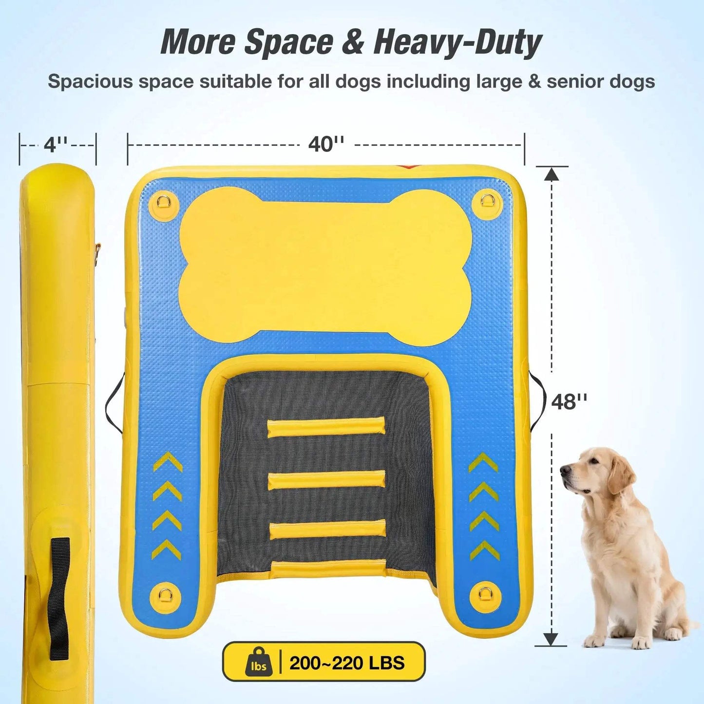  Inflatable Floating Dock Mattress For Boats Durable PVC -  ToylandEU™