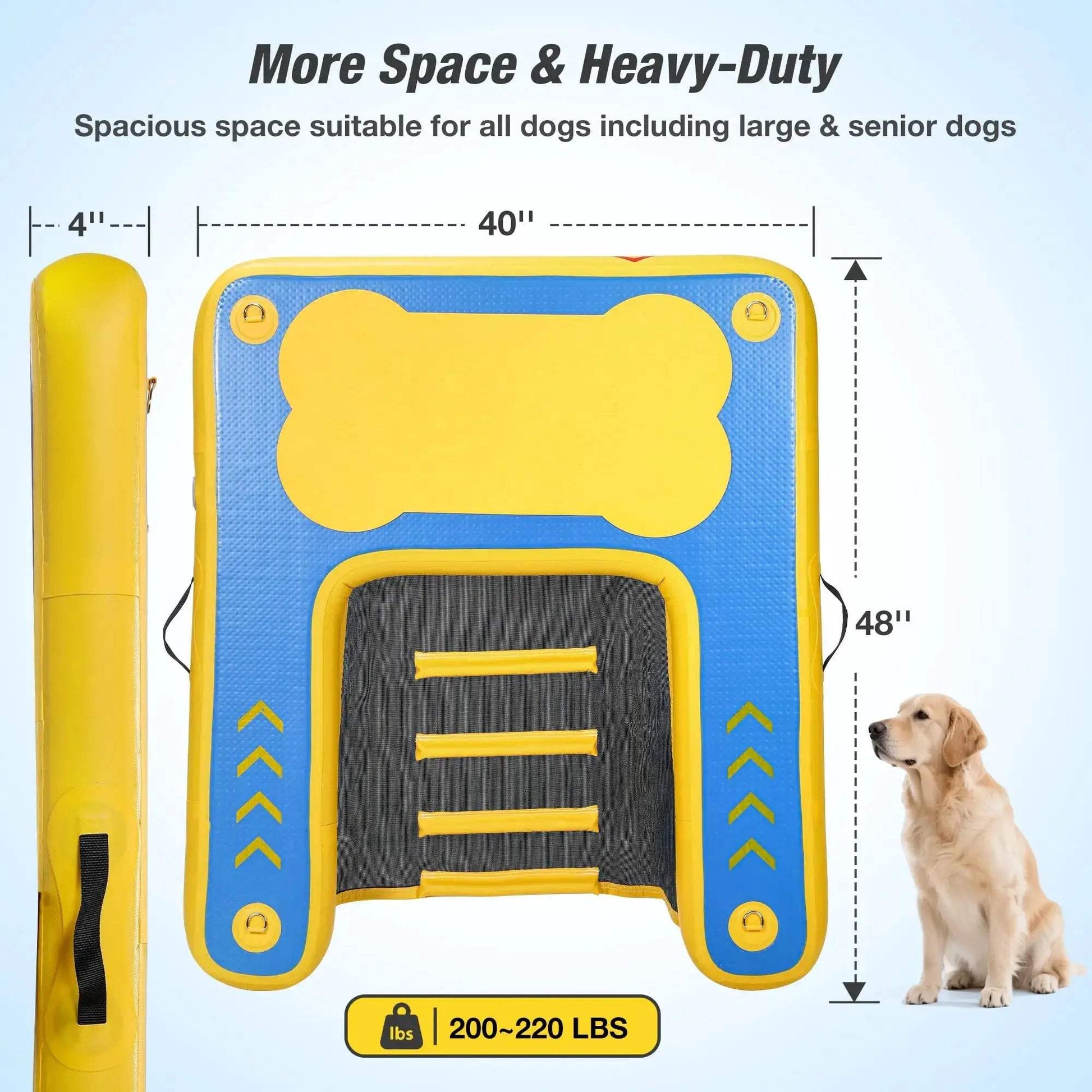  Inflatable Floating Dock Mattress For Boats Durable PVC -  ToylandEU™