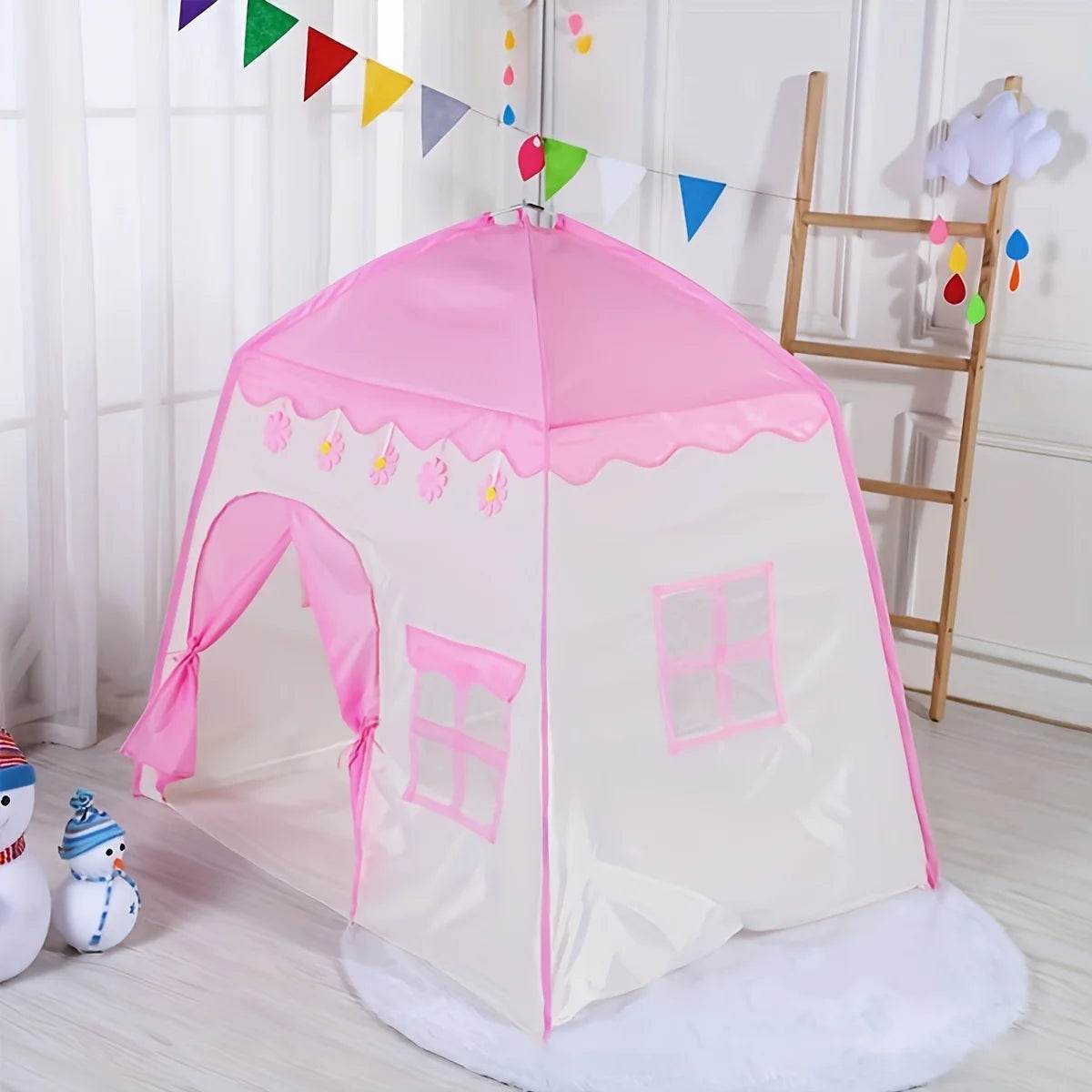 Durable Kids Indoor Play Tent Extra Large Space For Kids - ToylandEU