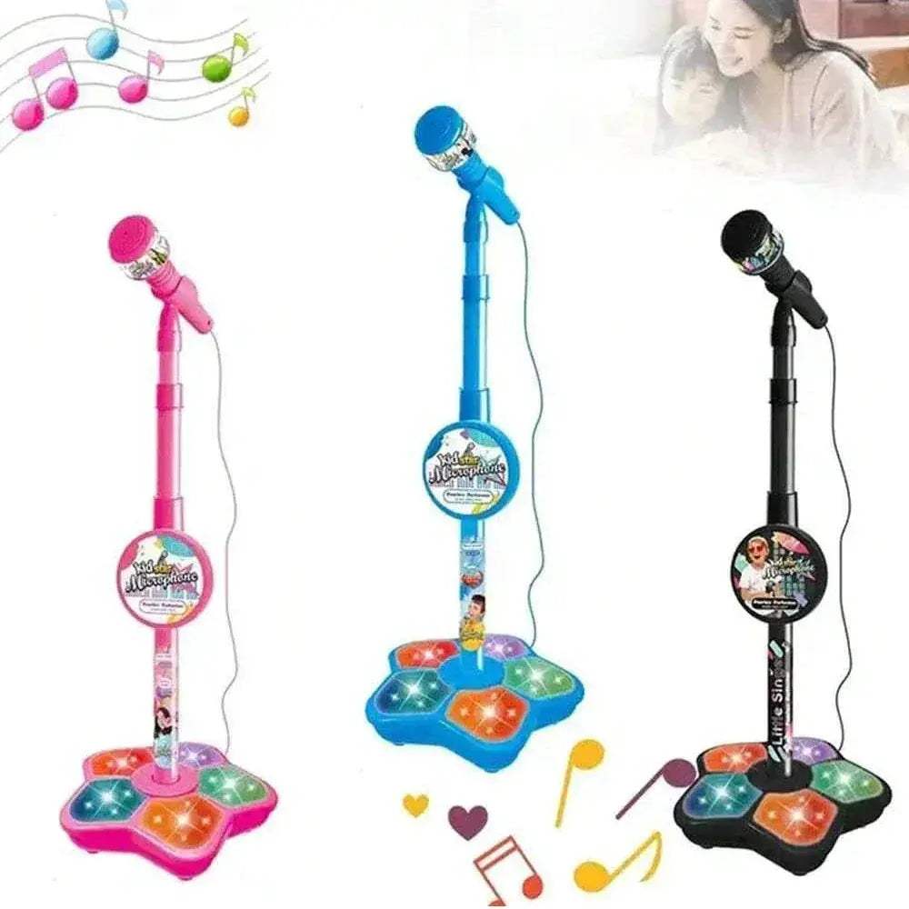 Durable Kids Karaoke Microphone Stand for Portable Parties - ToylandEU