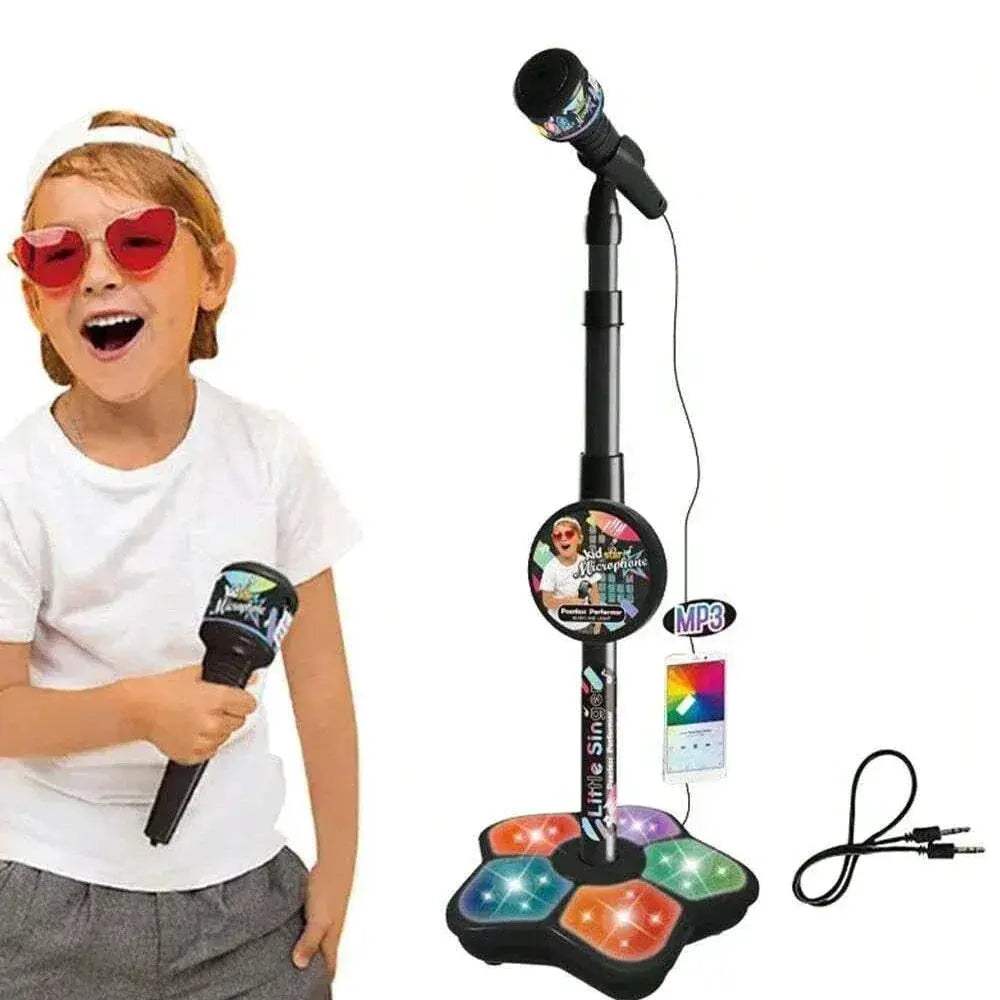 Durable Kids Karaoke Microphone Stand for Portable Parties - ToylandEU